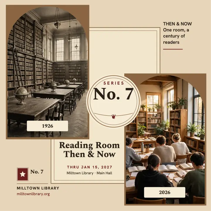 Milltown Library then and now exhibit post template