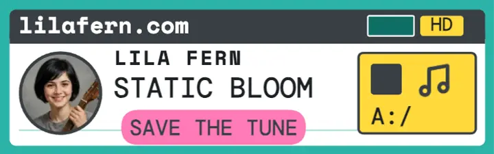Lila Fern floppy single banner template
