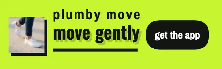 Plumby Move gentle fitness banner template