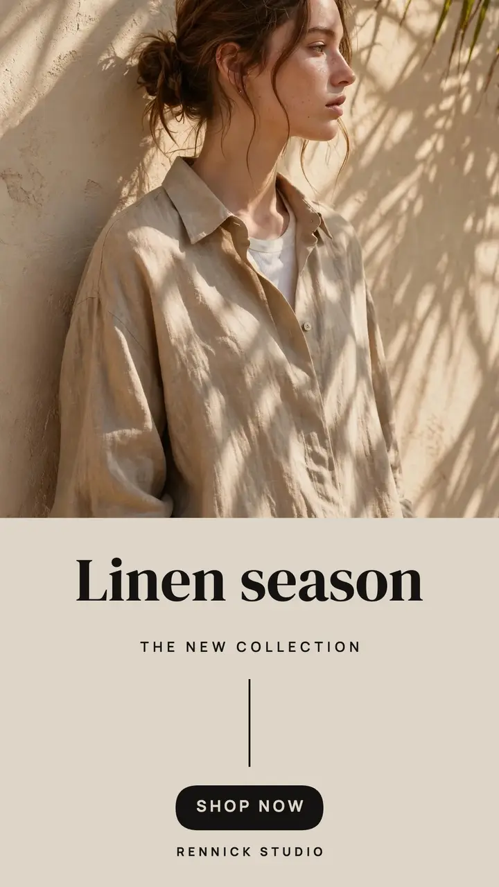 Linen season story template