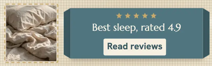 Linen sleepers review mobile banner template
