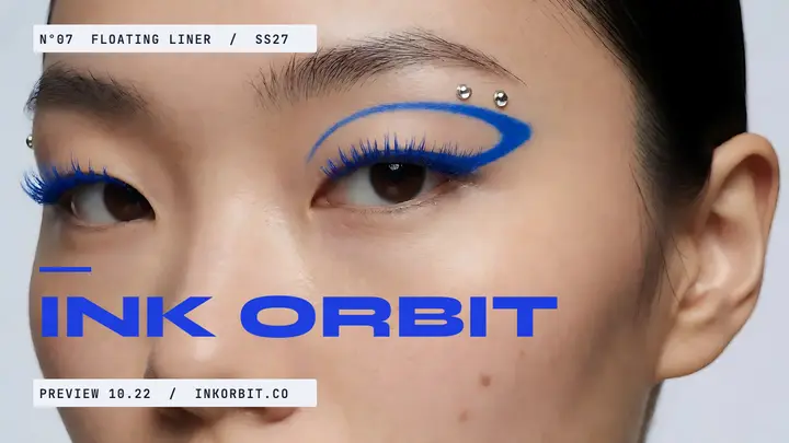 Ink Orbit liner preview template