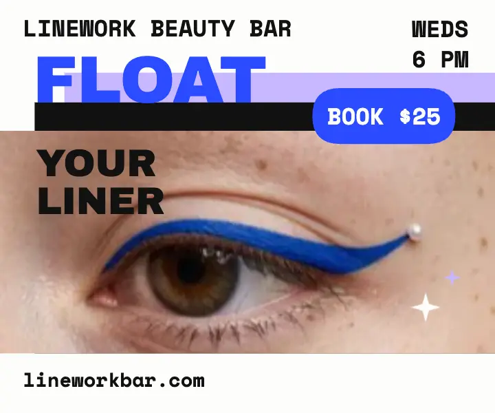 Linework liner masterclass beauty ad template