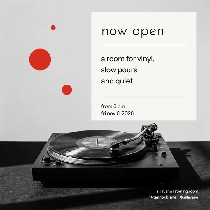 Sillavane Listening Room opening post template