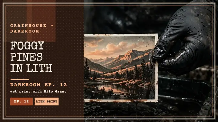 Grainhouse foggy pines lith print thumbnail template