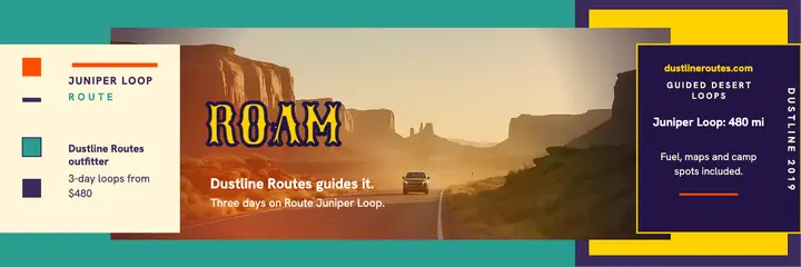 Dustline Routes desert header template