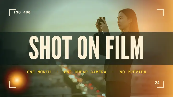Shot on Film lomo thumbnail template