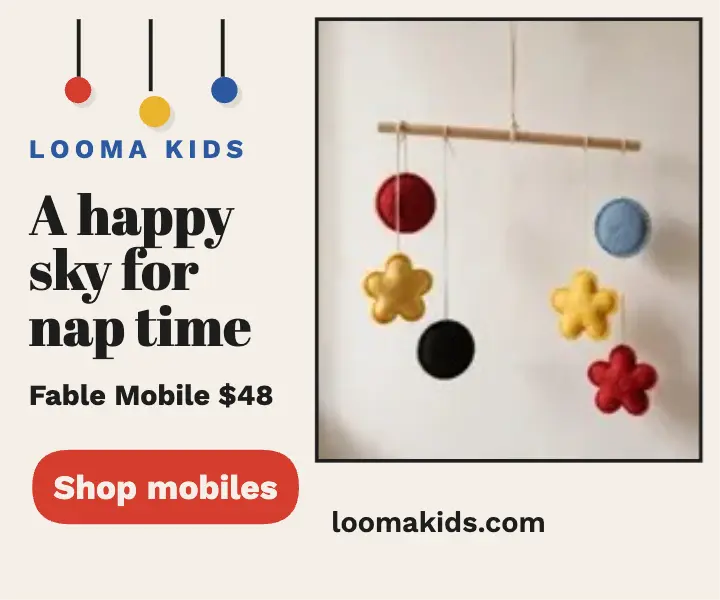 Looma Kids fable mobile display ad template