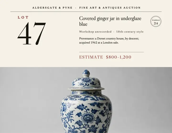 Aldersgate and Pyne lot 47 template
