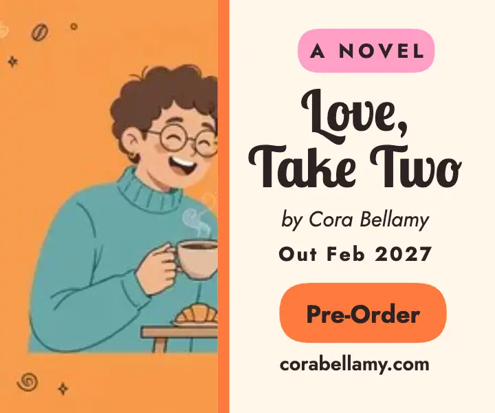 Love Take Two rom-com pre-order ad template