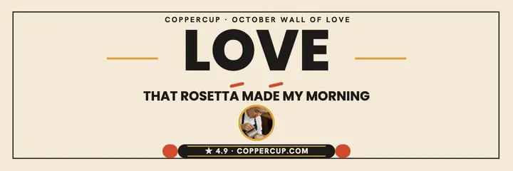 Coppercup loved coffee reviews header: coffee reviews header template
