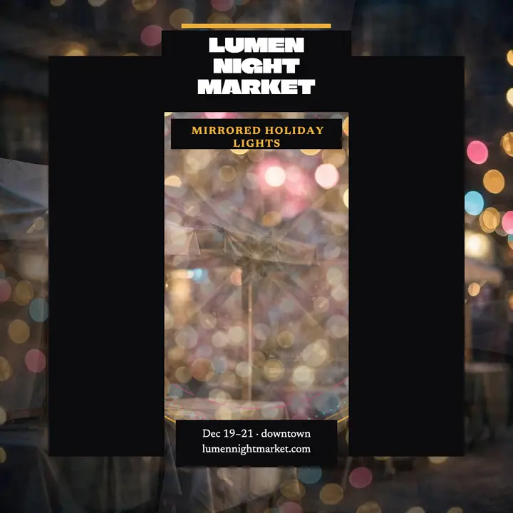 Lumen Night Market mirrored lights post template