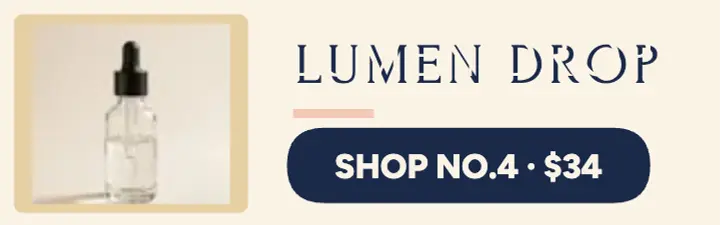 Lumen Drop serum shadow mobile ad template