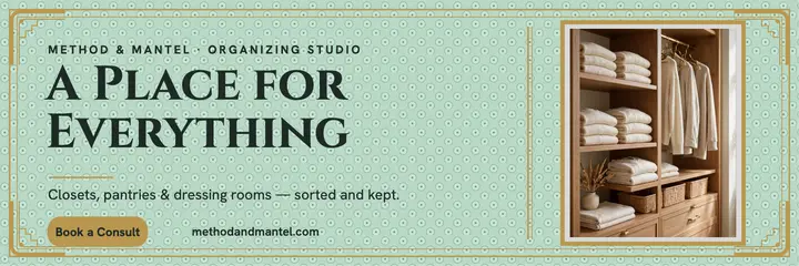 Method and Mantel luxury organizing header template