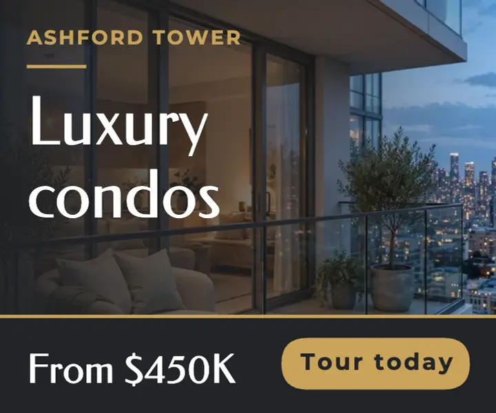 Luxury condos from $450K template