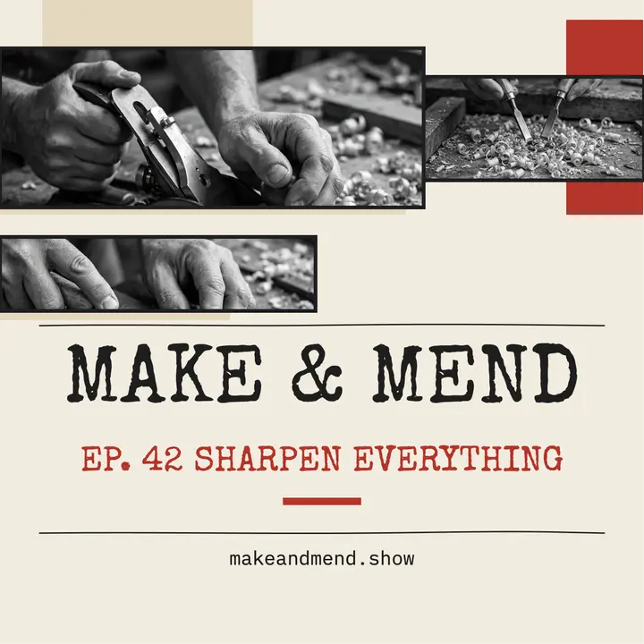 Make and Mend tool show podcast cover template