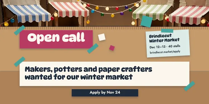 Brindlecut Winter Market vendor open call post template