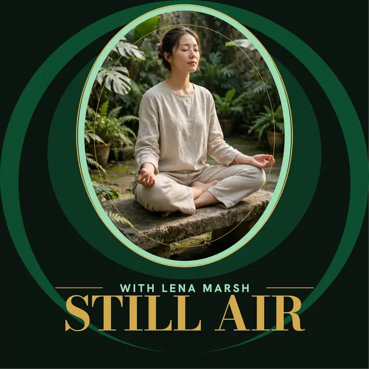 Still Air breathwork podcast cover template