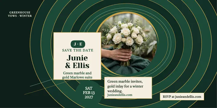 Junie and Ellis marble suite post template