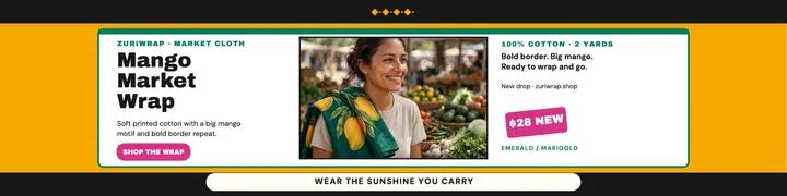 Zuriwrap mango market wrap banner template