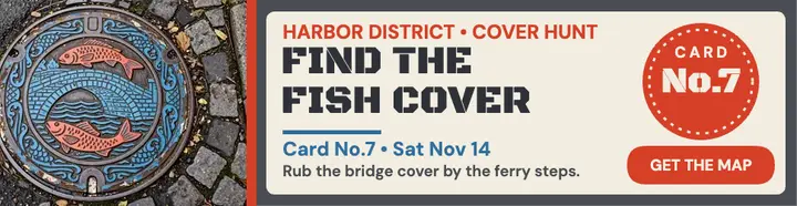 Harbor District cover hunt billboard template