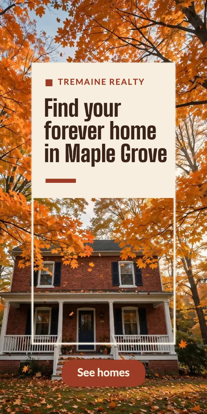 Maple Grove homes ad template