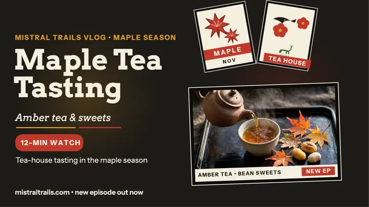 Mistral Trails maple tea tasting thumbnail template