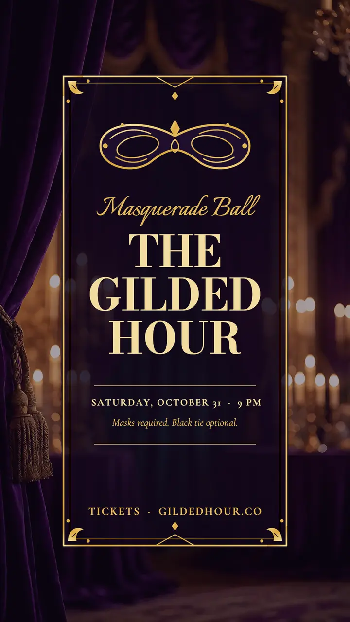 The Gilded Hour template