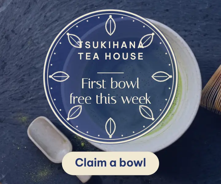 First bowl free matcha ad template