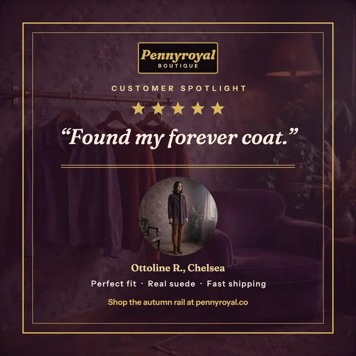 Pennyroyal boutique customer spotlight review template