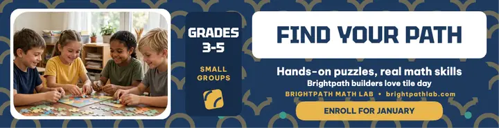 Brightpath Math Lab maze billboard: math lab billboard template