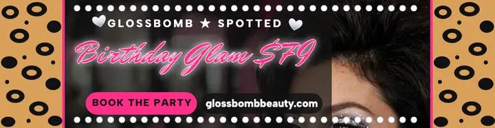 Glossbomb Birthday Glam billboard: birthday glam billboard template