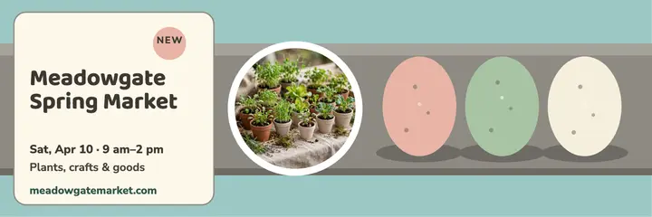 Meadowgate Spring Market header template