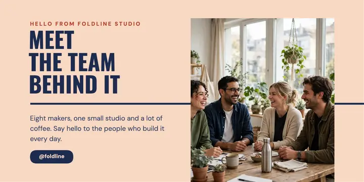 Meet the team X post template