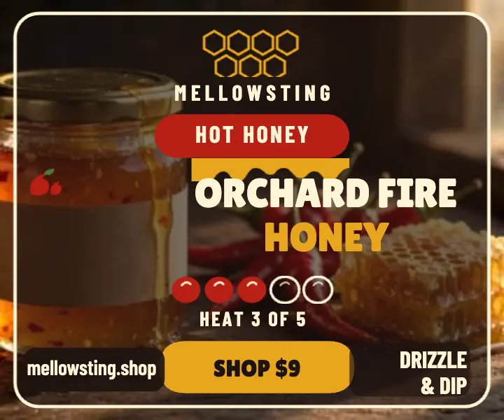 Mellowsting hot honey heat ad template