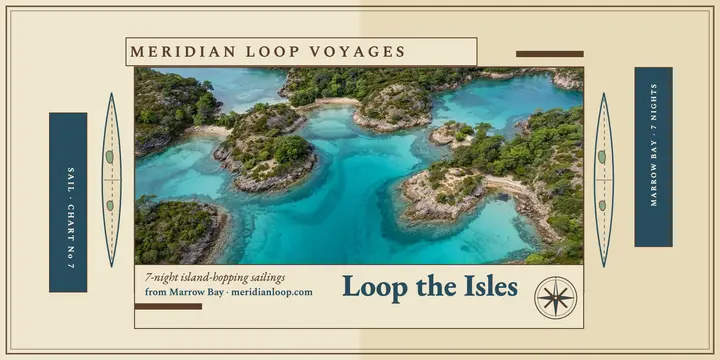 Meridian Loop island sailing x-post template