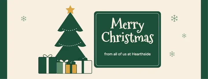 Merry Christmas cover template