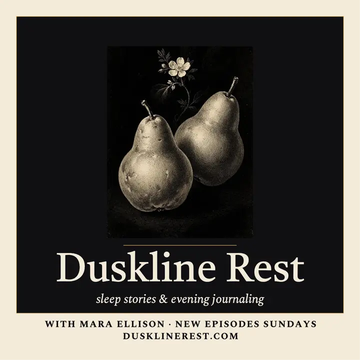 Duskline Rest sleep podcast cover template