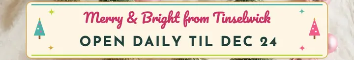 Tinselwick Goods Merry and Bright cover template