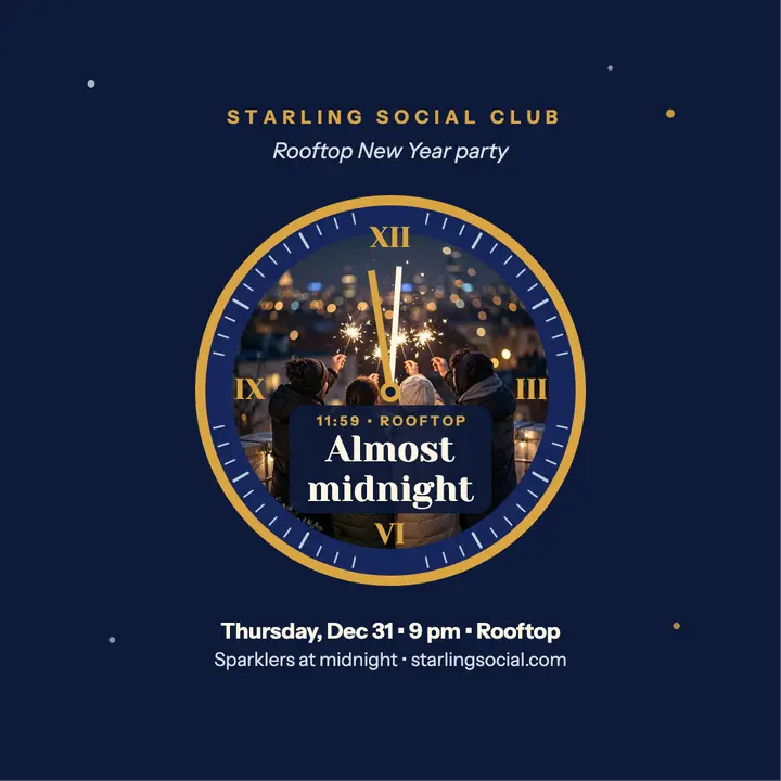 Starling rooftop countdown to midnight post template