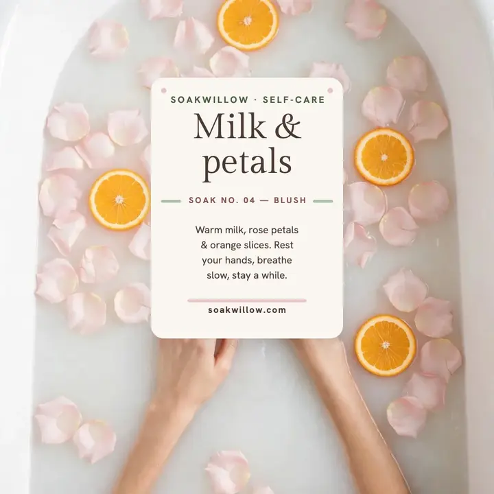 Soakwillow milky soak ritual post template