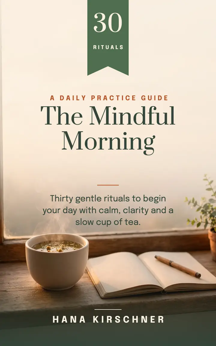 The Mindful Morning cover template