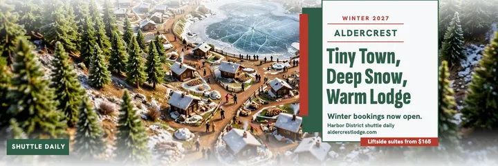 Aldercrest Lodge miniature town header template