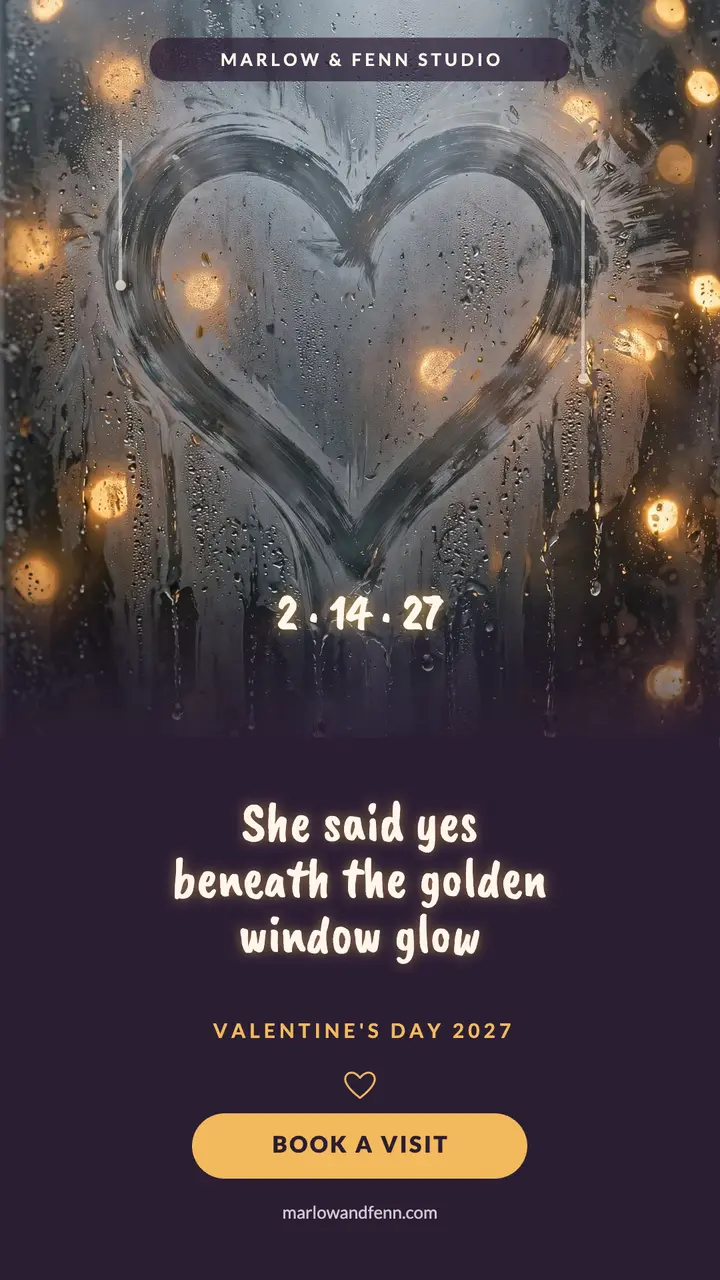 Marlow and Fenn Valentine proposal story template