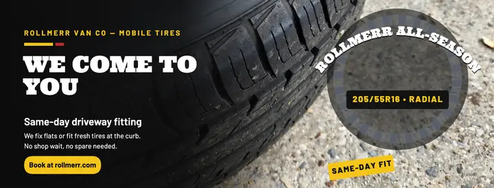 Rollmerr driveway tire fitting cover template