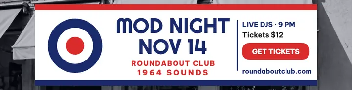 Roundabout Club mod night billboard template