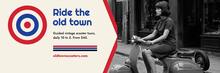 Old Town Scooters mod X header template