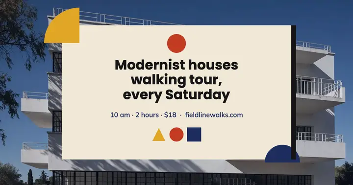 Fieldline Walks modernist houses tour post template