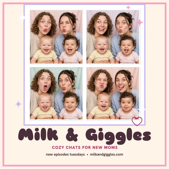 Milk and Giggles mom chat cover template