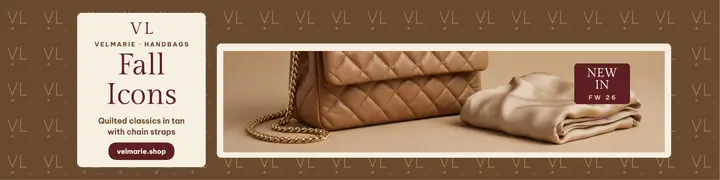 Velmarie fall icons handbag banner template